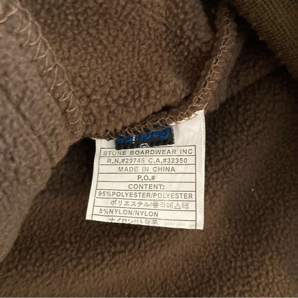 VolcomâStripped Hoodie L EUC - Picture 5 of 10